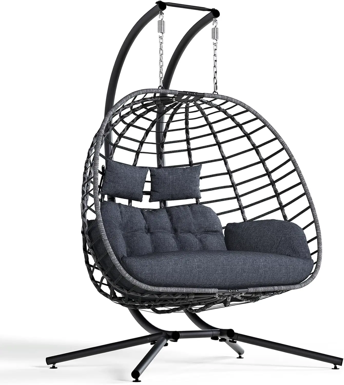 Sillón colgante tipo huevo, imagen 1
